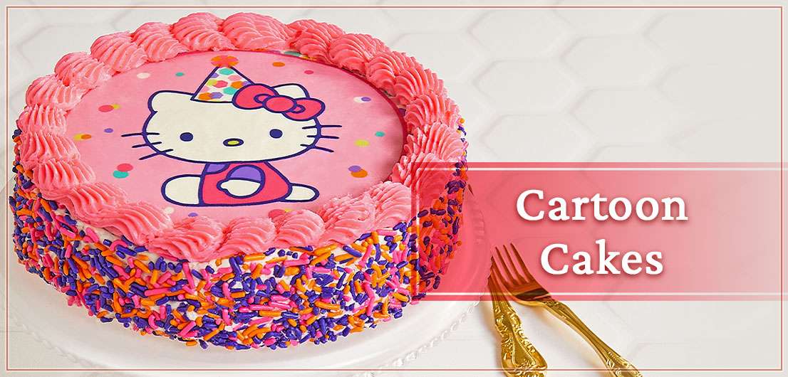 Banner for Cartoon Cake Delivery
