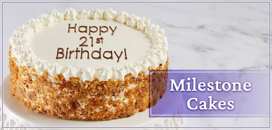 Banner for Milestone Cake Delivery