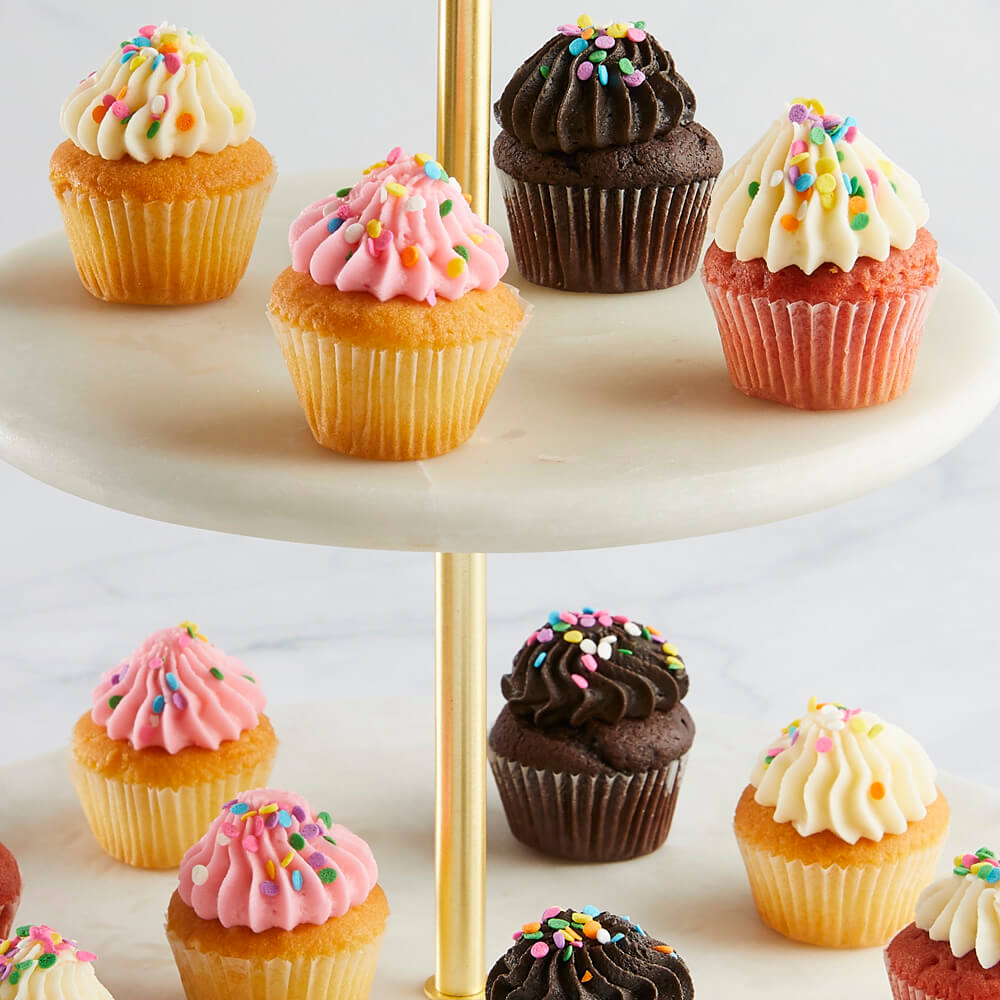 Mini Birthday Cupcakes