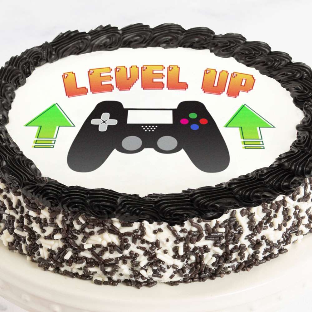 Image of Level Up Gamer Cake