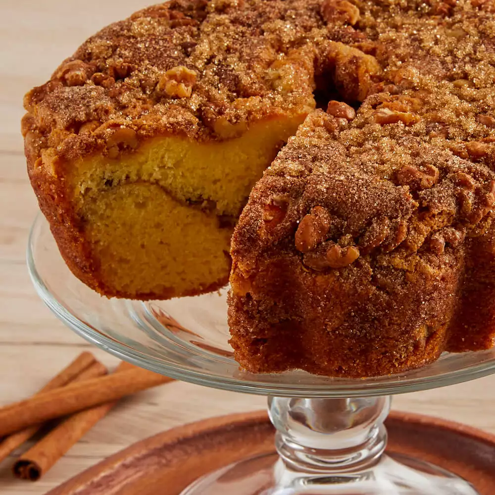 Image of Viennese Coffee Cake - Cinnamon and Walnuts (military)