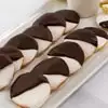 Zoomed in Image of 12pc Black and White Cookies