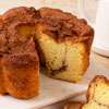 Zoomed in Image of Cinnamon Coffee Cake