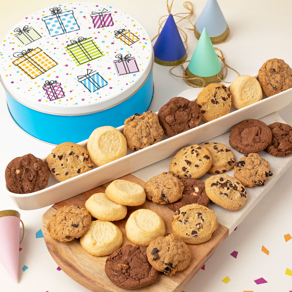  Happy Birthday! Mini-Cookie Tin