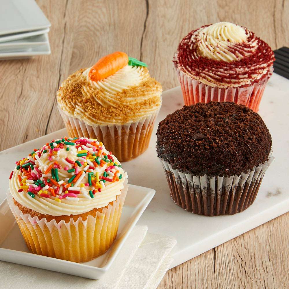 Image of 4pc Jumbo Cupcake Favorites