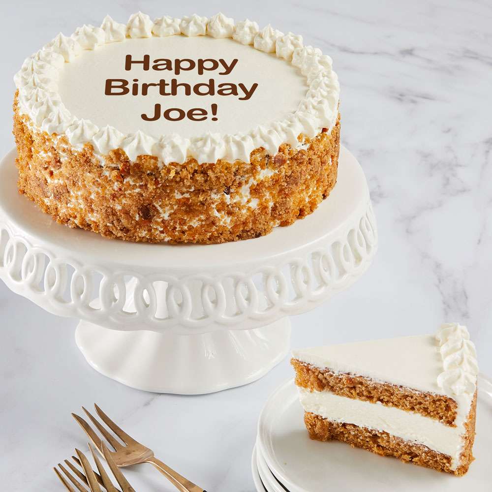 Image of Personalized Carrot Cake