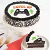 Wide View Image Level Up Gamer Cake