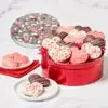 Wide View Image Heart-Shaped Cookie Tin