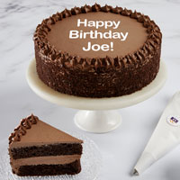 Product Personalized Double Chocolate Cake Purchased by Reviewer