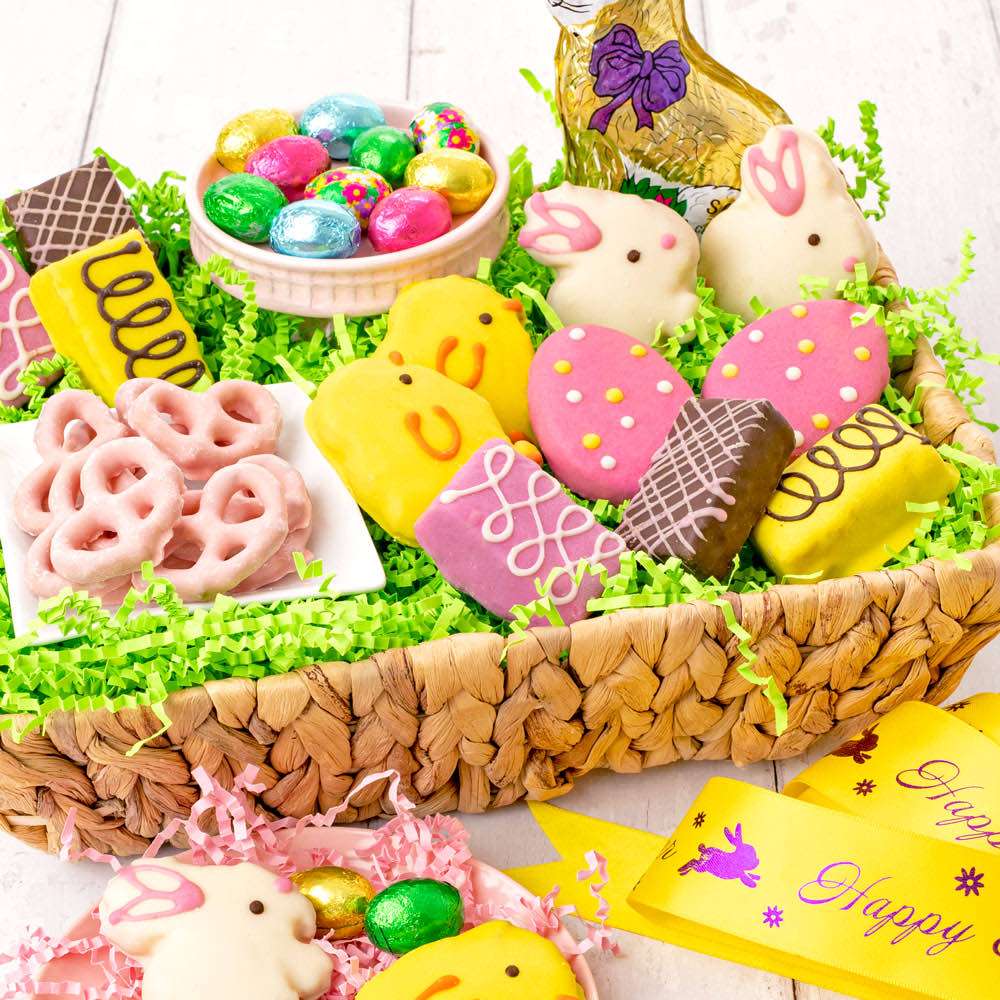 Deluxe Easter Basket Close-up