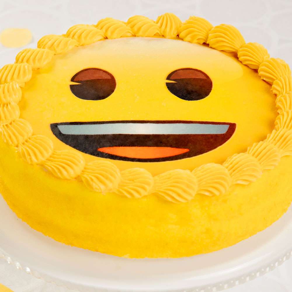 Emoji Cake Close-up