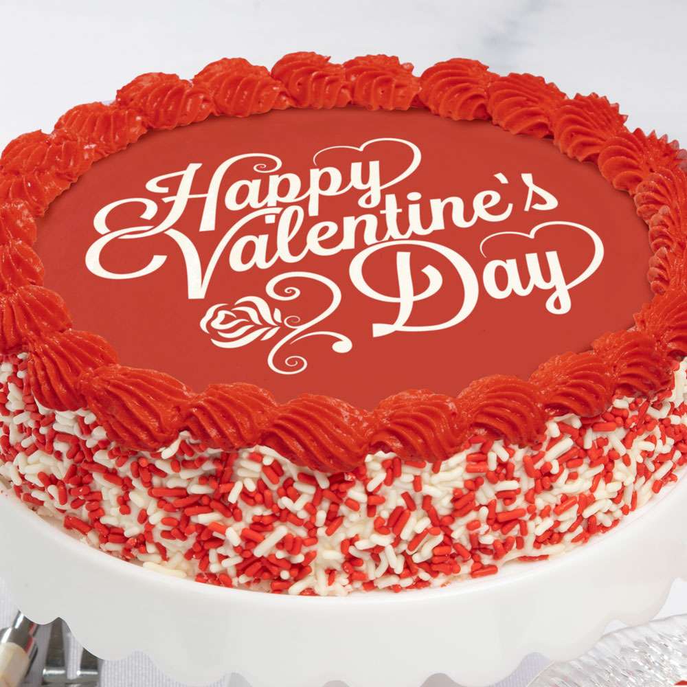True Romance Valentine's Day Cake Close-up