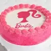 Zoomed in Image of Barbie Cake