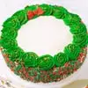 Zoomed in Image of Wreath Cake