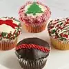 Zoomed in Image of JUMBO Holiday Cupcakes