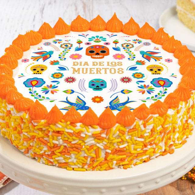 image of Day of the Dead Cake