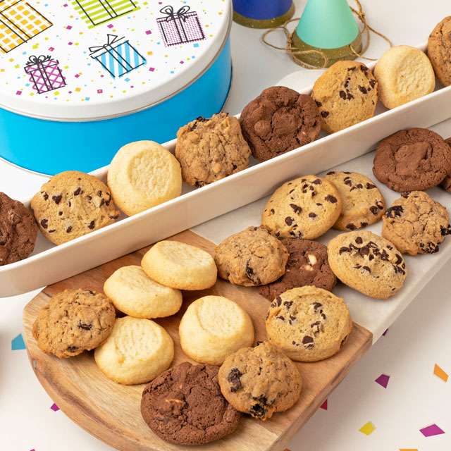 Image of Happy Birthday! Mini-Cookie Tin