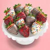 Image of Product: 12pc Happy Birthday Dipped Strawberries