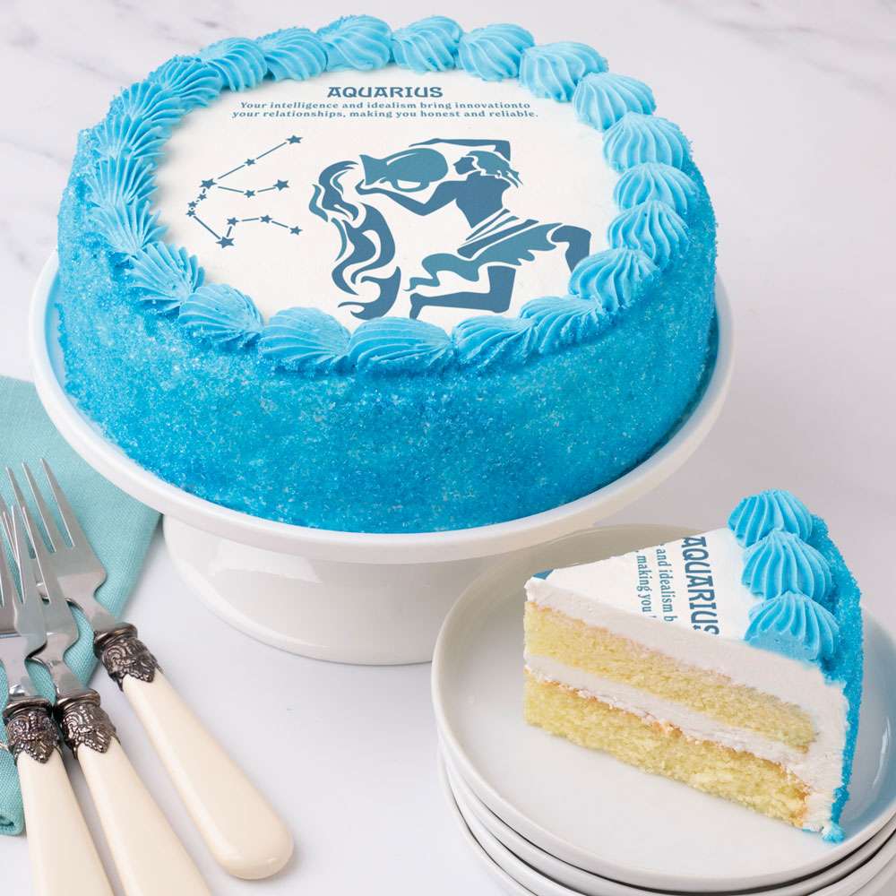Aquarius Cake