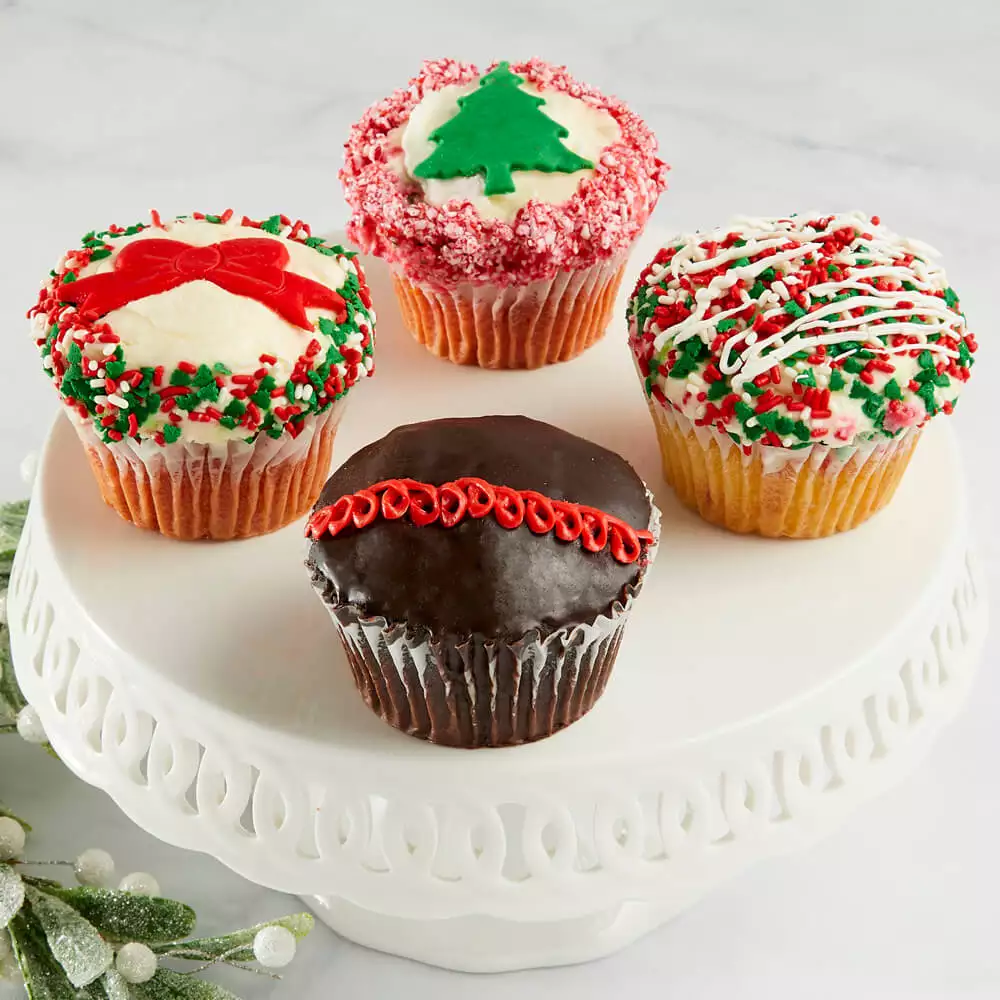 Image of JUMBO Holiday Cupcakes
