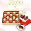 Wide View Image Deluxe Chocolate Covered Cherries Gift Box