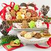 Wide View Image The Holiday Cookie Basket