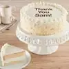 Wide View Image Personalized Vanilla Cake