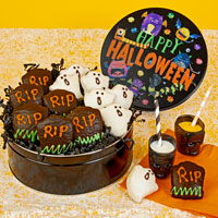 Product Happy Halloween Cookie Tin Purchased by Reviewer
