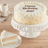 Product Personalized Vanilla Cake Purchased by Reviewer